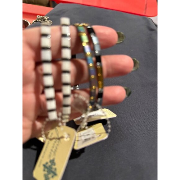 Jane Marie Stretch Thin Bracelets Bundle Of 4 NWT - Picture 1 of 6